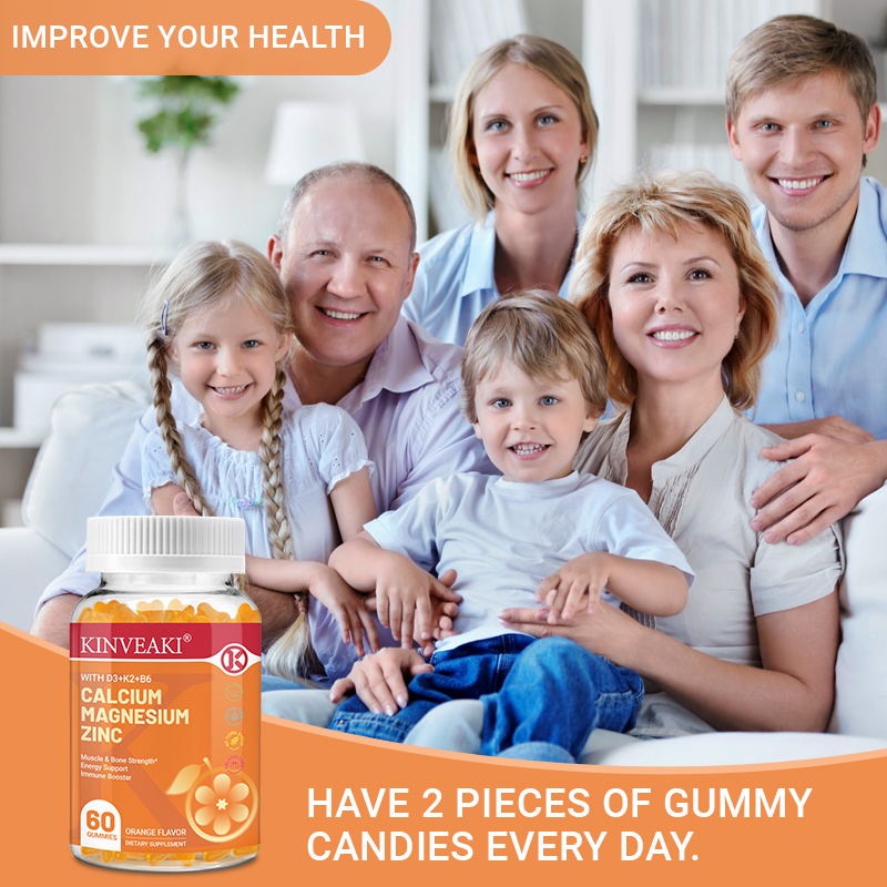 Calcium Magnesium Zinc Gummies