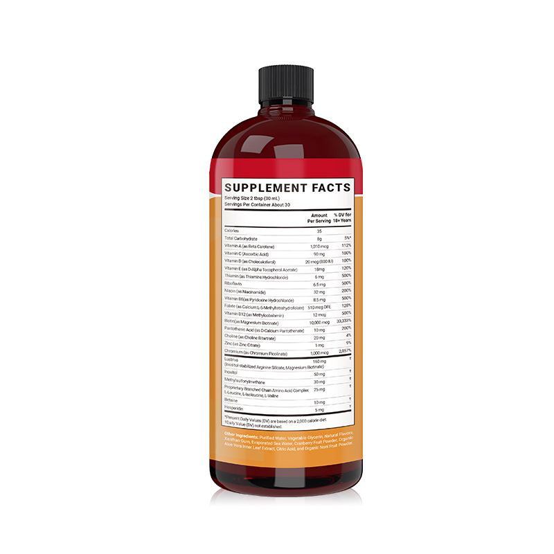 Liquid Morning Multivitamin + Hair Growth, 30 fl oz