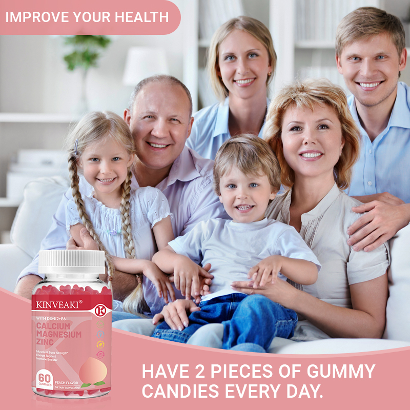 Calcium Magnesium Zinc Gummies