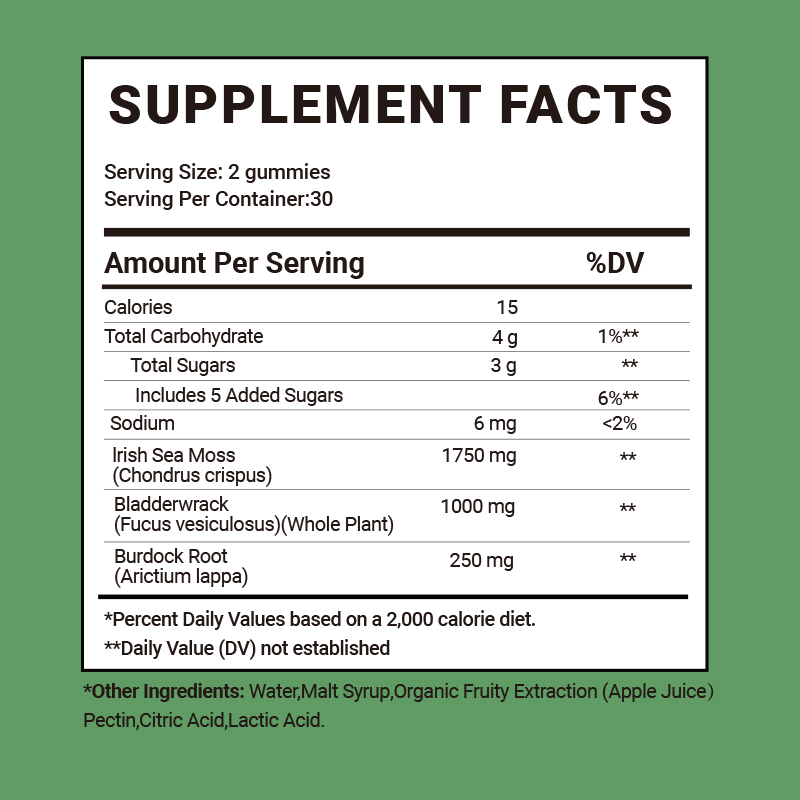 Sea Moss Gummies
