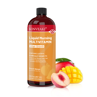 Liquid Morning Multivitamin + Hair Growth, 30 fl oz